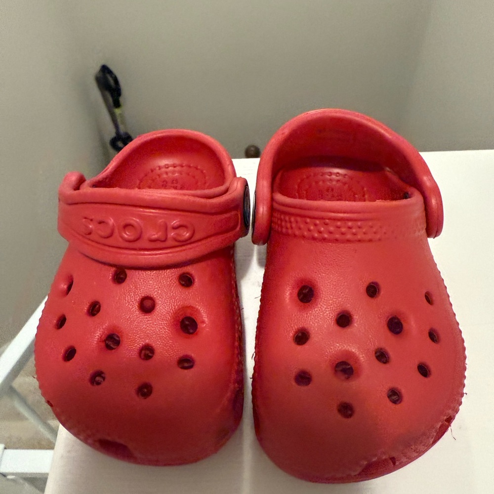 Crocs Kids Red Clogs